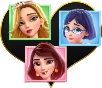 สัญลักษณ์ สาวน้อยสีเขียว, สาวน้อยสีชมพู และ สาวน้อยสีฟ้า